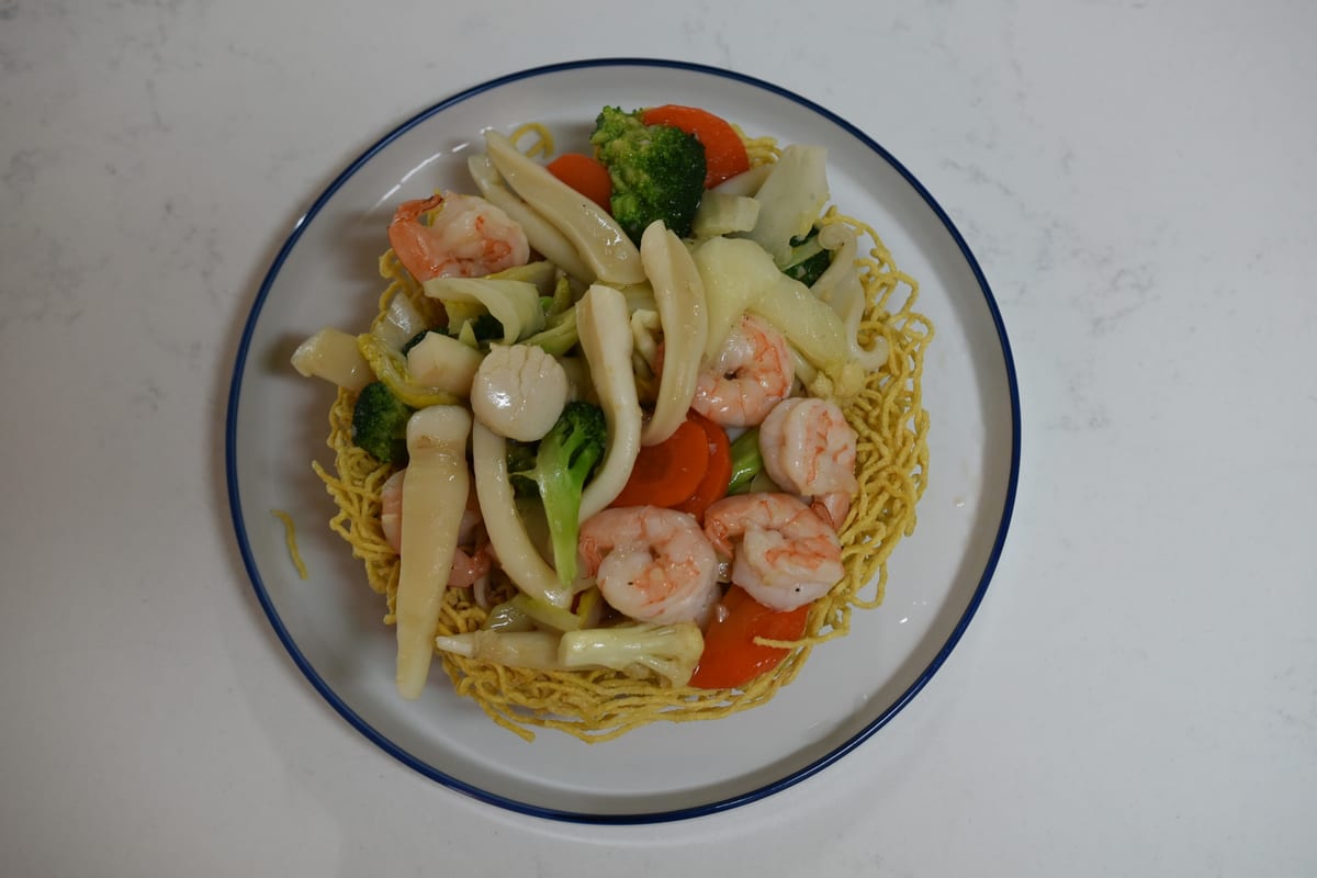 Seafood Crispy Noodle