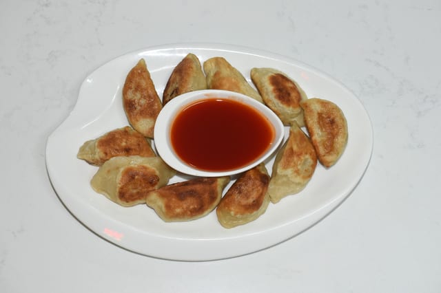 Pan-Fried Pork Dumplings
