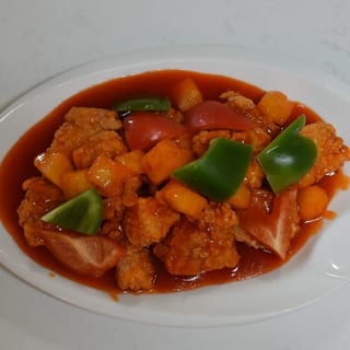 FP1. Sweet & Sour Pork with Pineapple