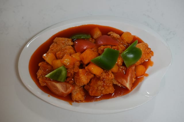 Sweet & Sour Pork with Pineapple
